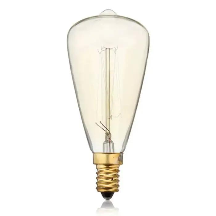 E14 Edison ampoule Lampada rétro Ampoule à incandescence Vintage 40w 220V pour ampoule à Filament va
