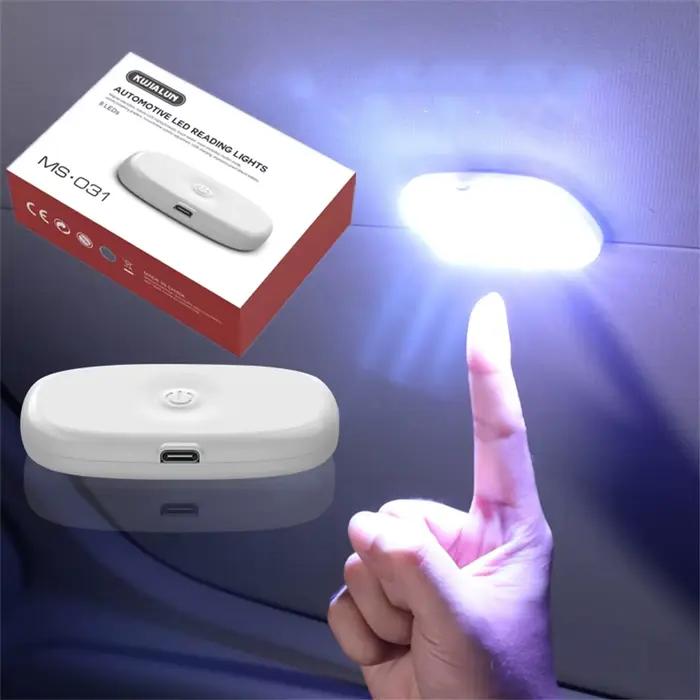 LED tactile lumière mur lampe de lecture aimant Base voiture plafonnier ambiance voiture intérieur c
