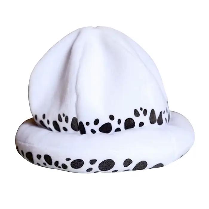 Anime une pièce Trafalgar Law chapeau en peluche dessin animé Cosplay casquette Kawaii Cos accessoir