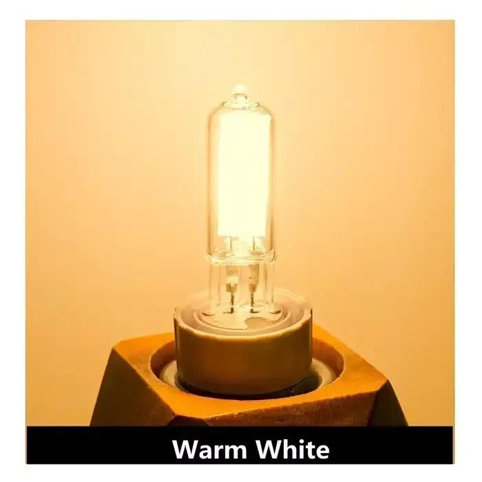 Lampe LED G9 AC 220V 240V 6W 9W Verre G4 COB, Blanc Chaud/Froid, Projecteur, Angle Résistant à 360, 