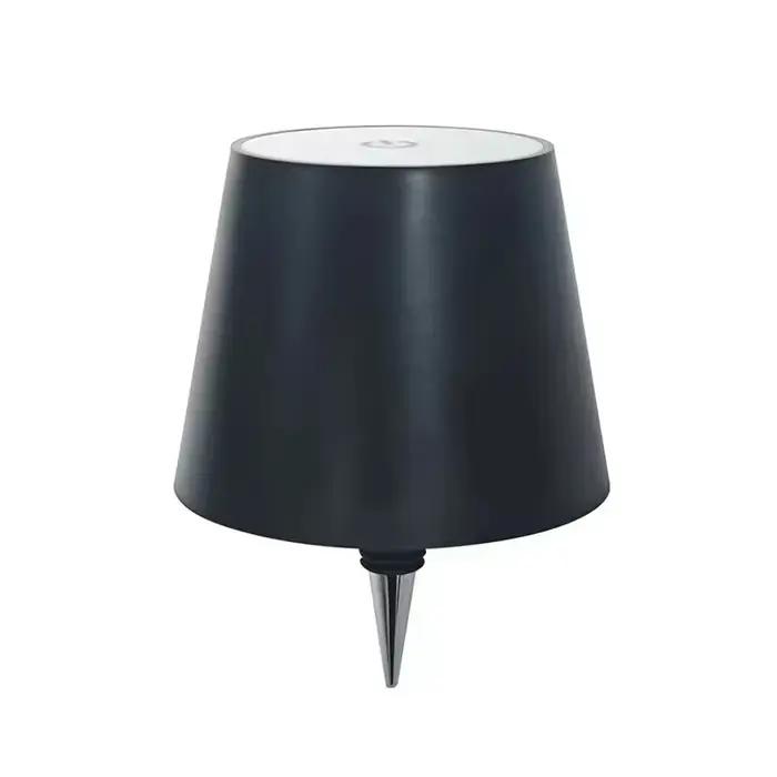 Lampe LED pour bouteille de vin 2026, lampe de décoration de bureau, 3 couleurs, lampe de table rech