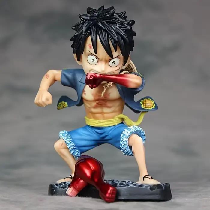 Figurine One Piece Luffy, jouets de personnage de la série de films d'animation, décorations familia