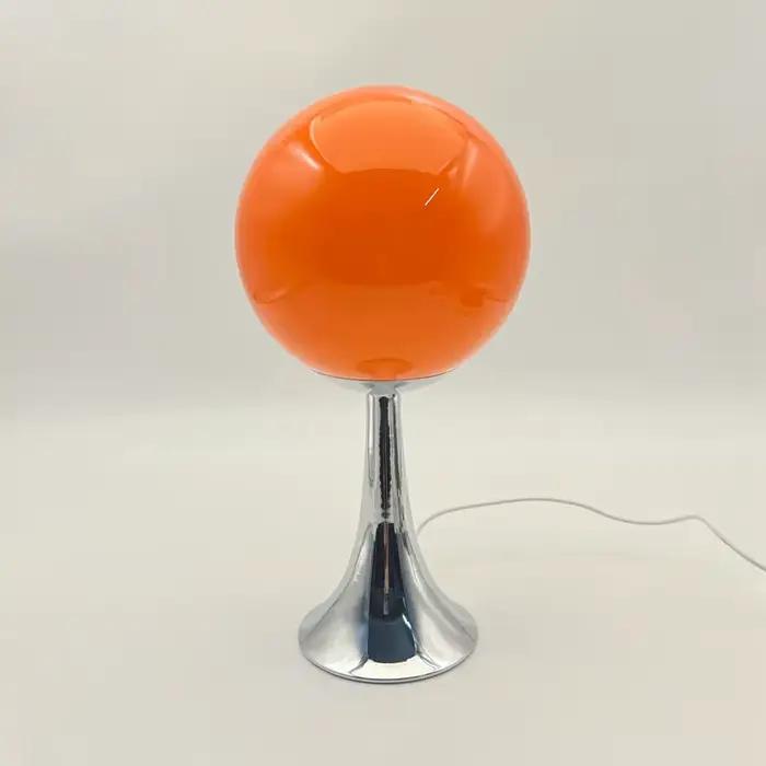 Lampe de bureau en verre, style nordique, ambiance chaleureuse, lampe de chevet, 3 tons de couleur, 