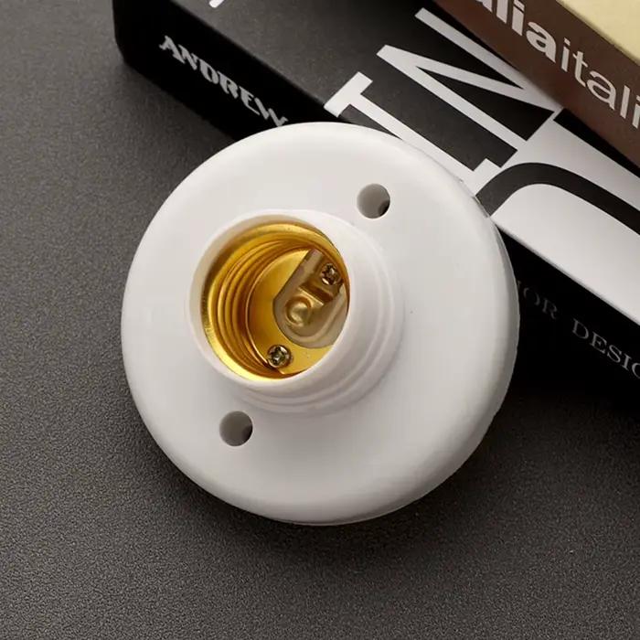 Support de lampe E27 innovant et pratique, support d'ampoule résistant aux hautes températures, doui