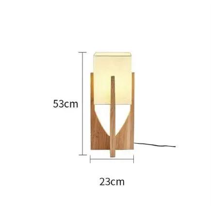Fairbanks-Lampadaire en bois pour salon, chambre à coucher, canapé, chevet, monochromatique, créateu