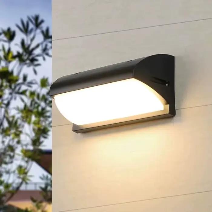 Applique murale extérieure à détecteur de mouvement LED, étanche IP65, style rétro, pour porche, bal