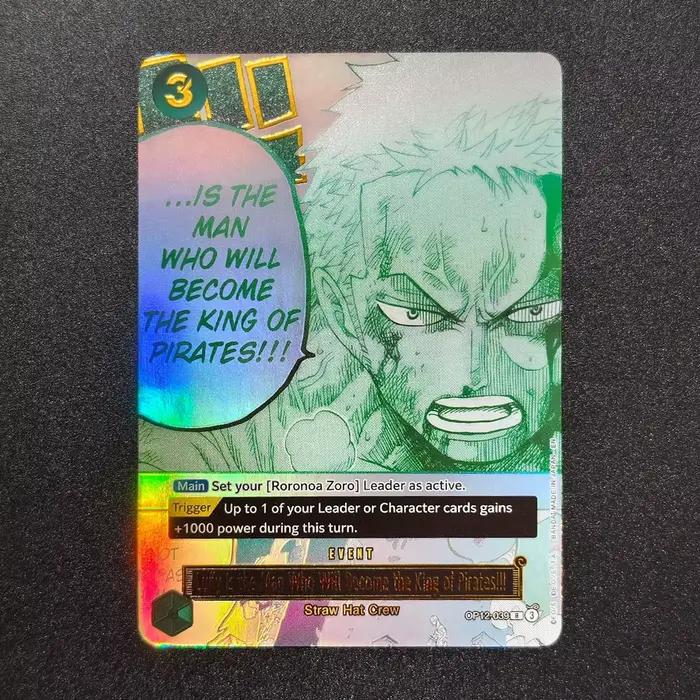Proxy ONE PIECE Luffy est l'homme qui deviendra roi des pirates ! Carte de jeu de cartes à collectio