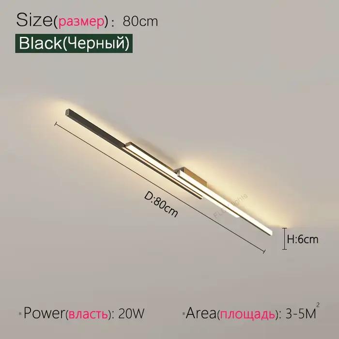 Plafonnier LED au Design Moderne, Luminaire Décoratif de Plafond, Idéal pour un Salon, une Salle à M