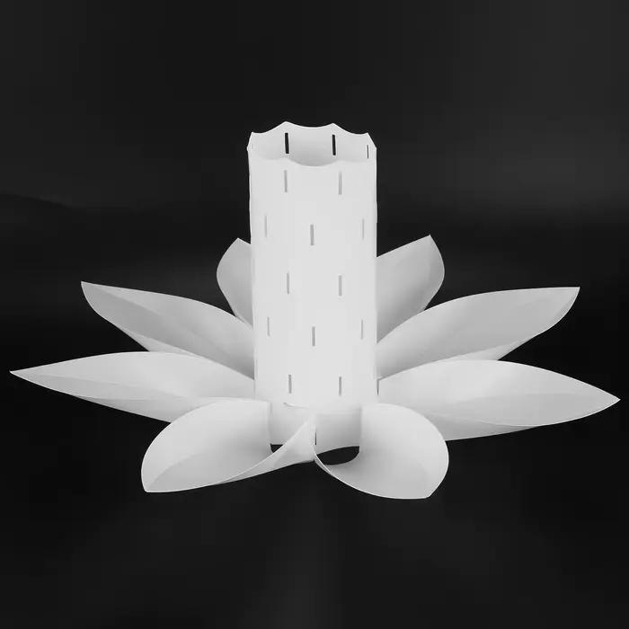 BHBD-Lotus lustre abat-jour bricolage fleur de Lotus Six couches abat-jour chambre romantique penden