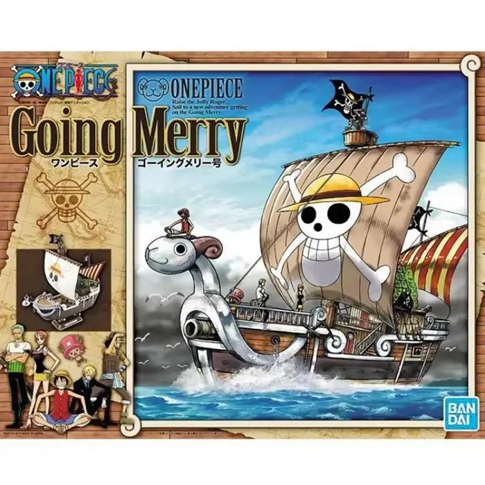 Bandai Original une pièce Going Merry bricolage 28CM à collectionner assemblage Anime Figuras cadeau