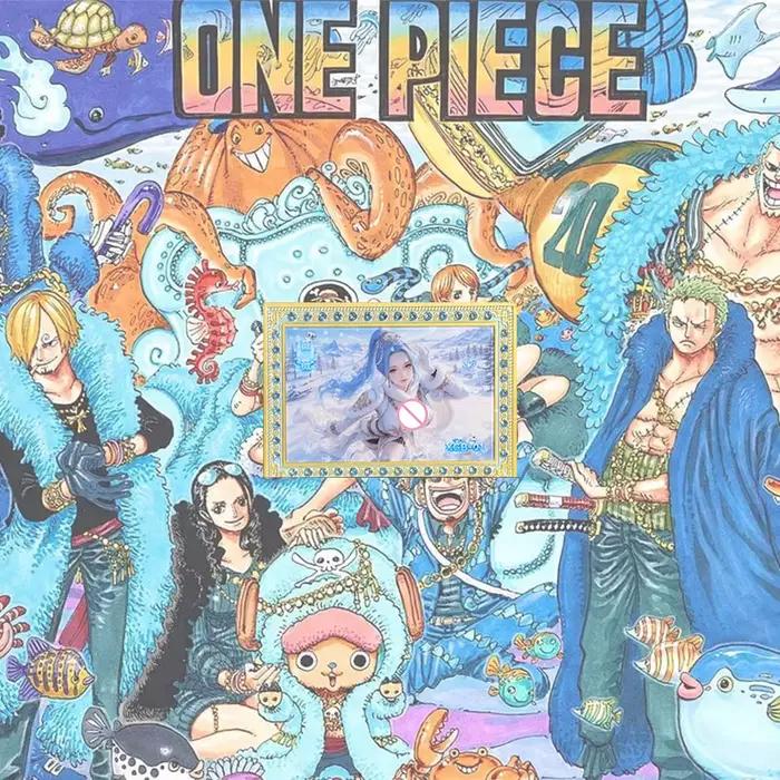 Carte de collection en métal Anime ONE PIECE Rare SVR LX HL GHB RH KZ HY CG YC PK, réfractive, Nefer
