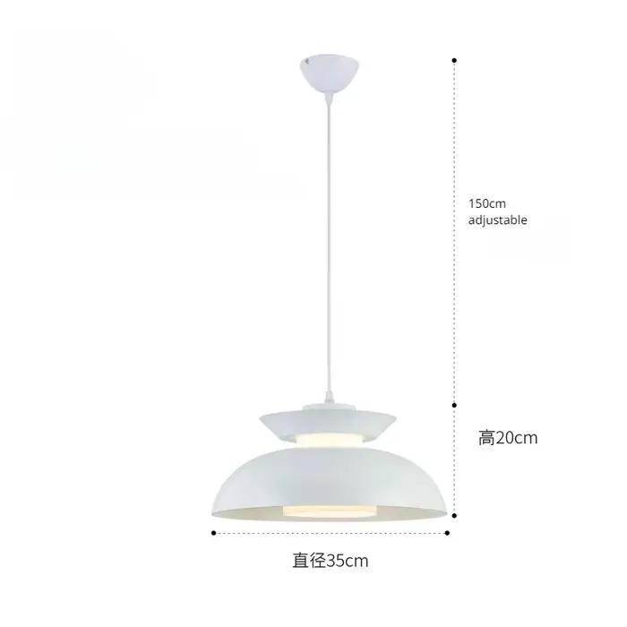 Lampe à suspension créative Macaron nordique, décoration moderne pour la maison, Bar, chambre à couc