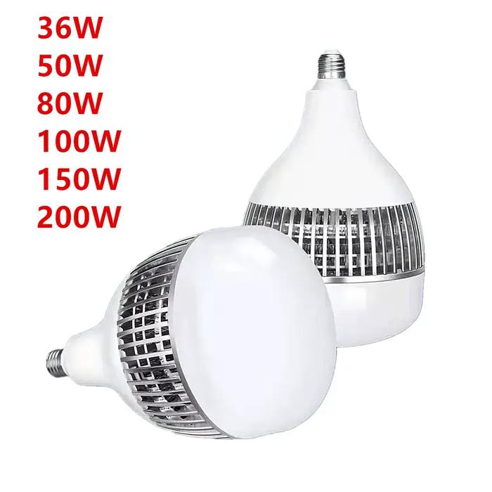 Ampoule LED haute puissance pour la maison, lampe de garage industrielle, éclairage, E26, E39, E40, 