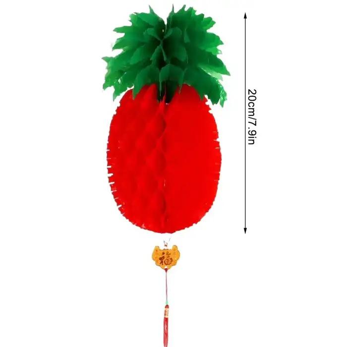 La lanterne ananas n'est pas facile à faire décolorer, cette lanterne peut être ouverte et rangée fa
