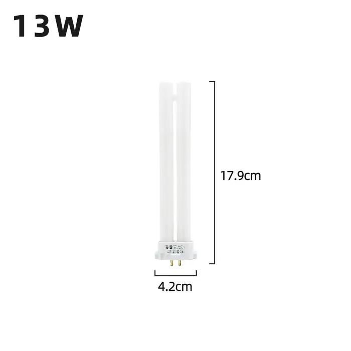 Lampes Fluorescentes de Bureau, Tube Trichromatique Carré à Quatre Broches, Lampes de Protection des