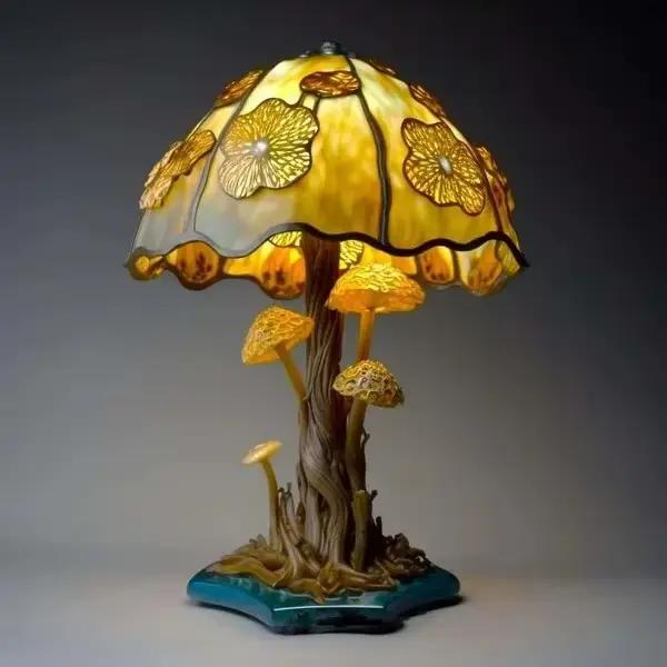 Lampe chat en forme de goutte d'eau, grand pied, lumière LED animale, ornement de bureau, décoration