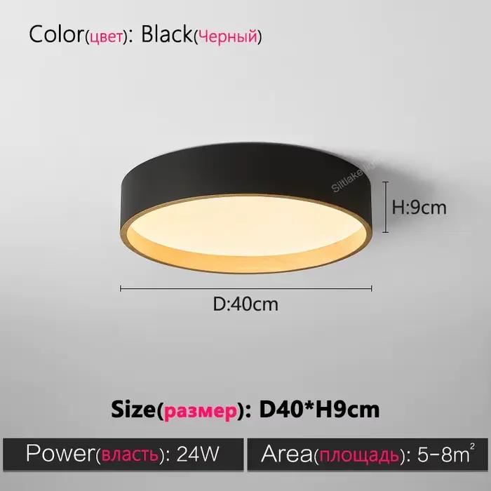 Plafonnier LED au Design Nordique Moderne et Simple, Luminaire Décoratif d'Nik, Idéal pour une Chamb