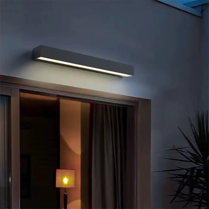 IP65 LED lampes murales étanches 30W 12W intérieur extérieur applique murale cour porche salon coulo