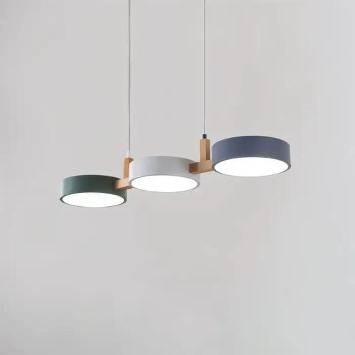 Lampes suspendues LED nordiques pour île cuisine salle à manger