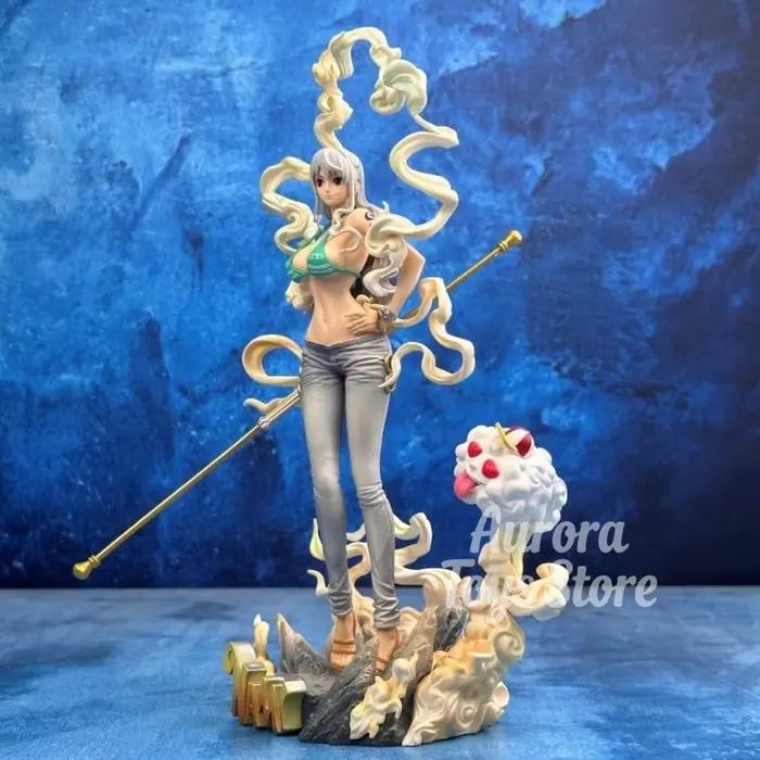 Figurine d'action Nika Nami de l'anime One Piece, statue en PVC, ornement de bureau, modèle de collection, jouets, cadeaux, 30 cm