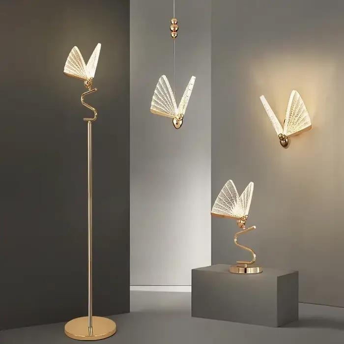 Lampadaire papillon contemporain