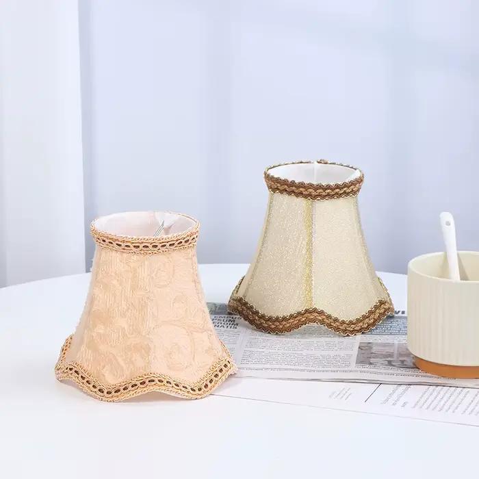 Abat-jour en tissu simple
