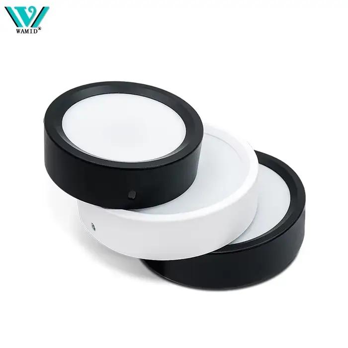 LED Downlight 9W 12W 15W 18W Surface plafonnier AC 220V 230V panneau LED rond vers le bas lumières projecteur pour l'éclairage du salon