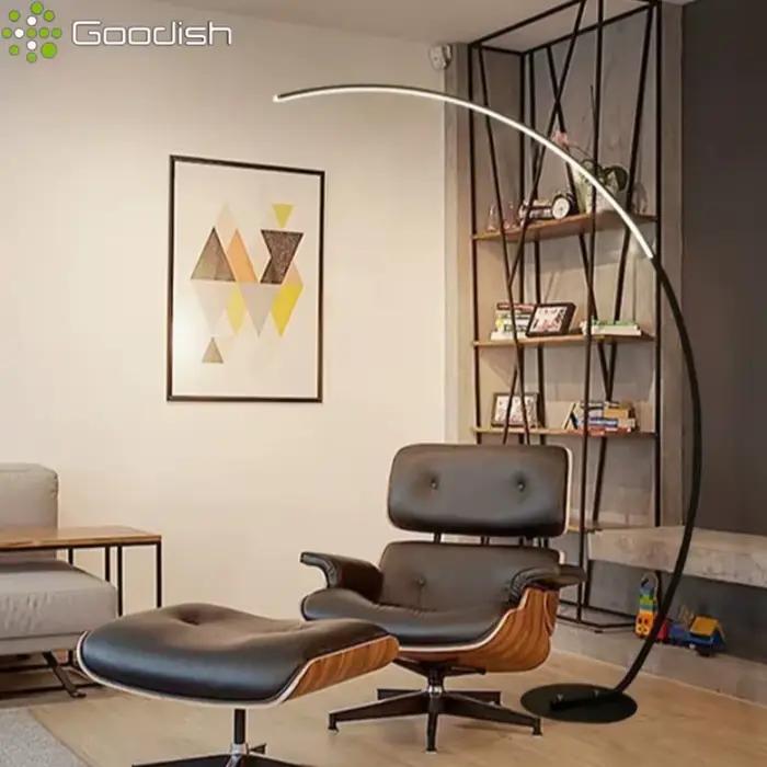 Lampes sur pied LED modernes et minimalistes pour salon
