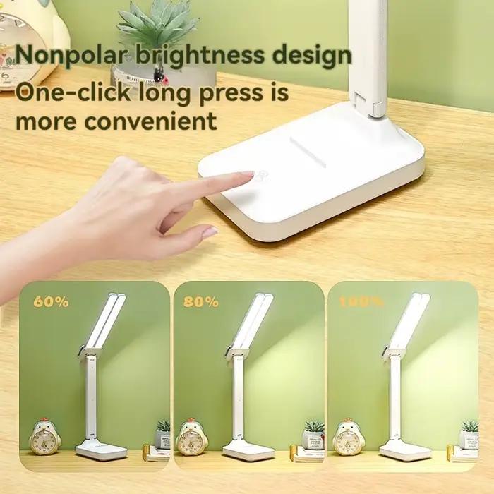 Lampe de bureau LED à double tête