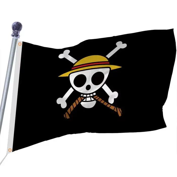Chapeau de Paille Luffy du Dessin Animé One Piece pour Cosplay, Signe de Sensation de Soleil 7,5, Décoration de Maison