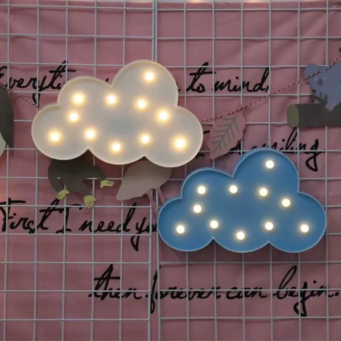 Lampe LED en forme de nuage