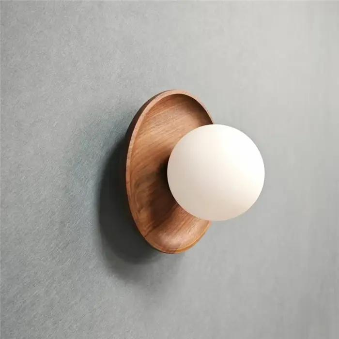 Applique Murale LED en Bois Naturel