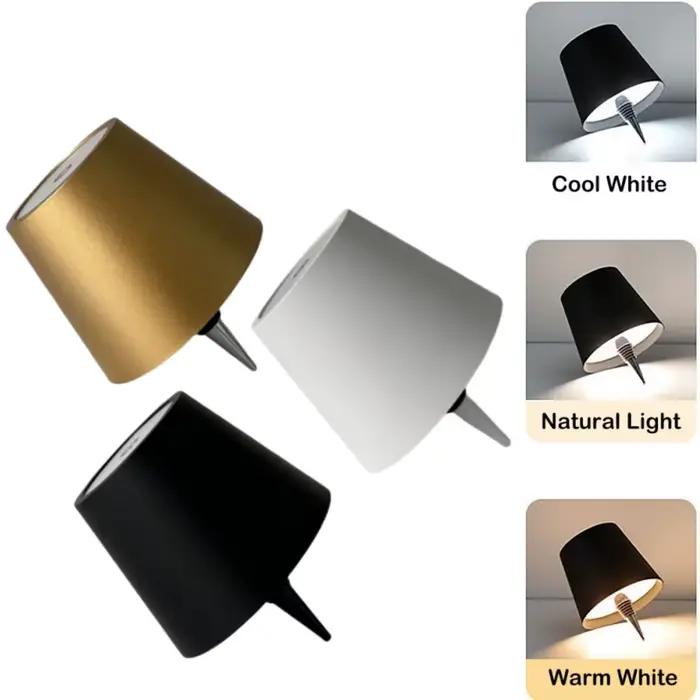 Lampe LED sans fil à commande tactile