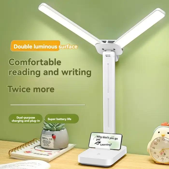 Lampe de table à double tête