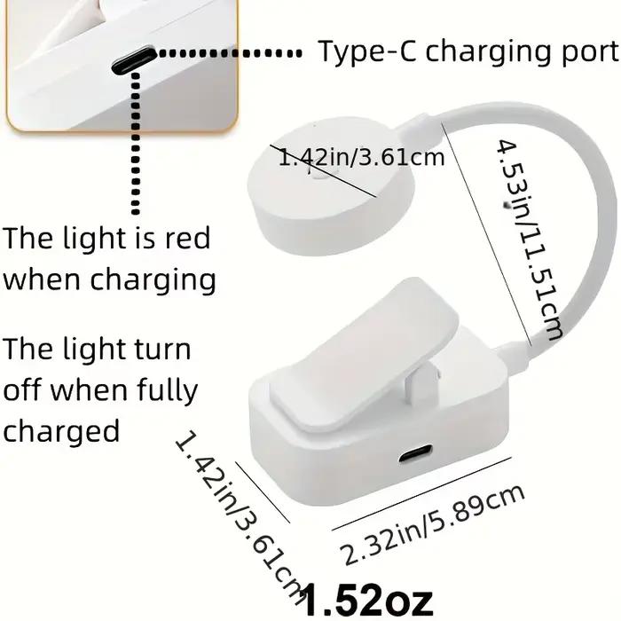 Mini lampe de livre pliante à Clip