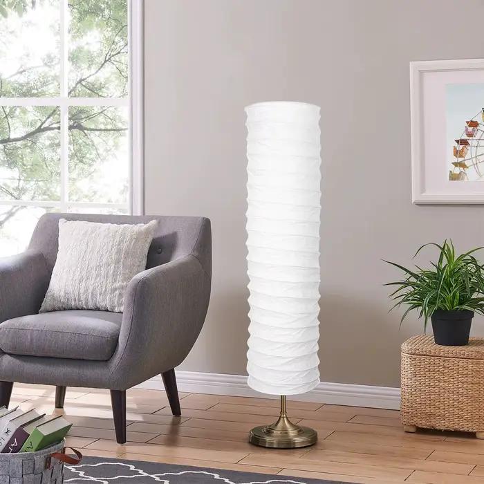Lampe papier sol abat-jour lanterne