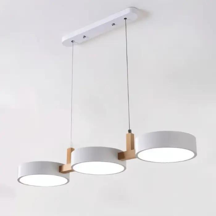 Lampes suspendues LED nordiques pour île cuisine salle à manger