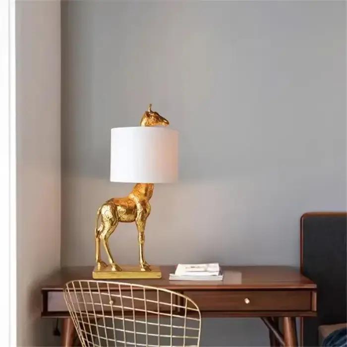 Lampadaire nordique créatif en tissu