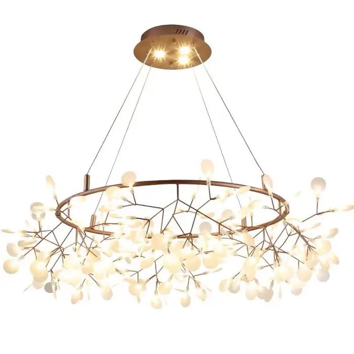 Lampe Firefly, lustre rond
