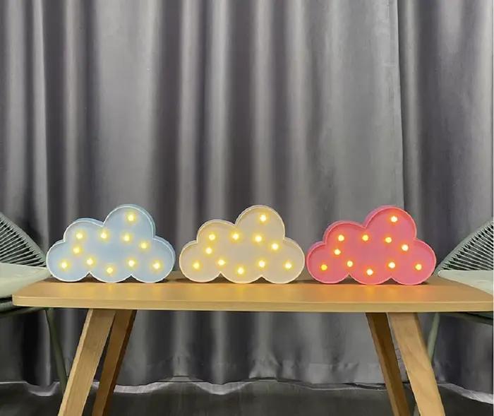 Lampe LED en forme de nuage
