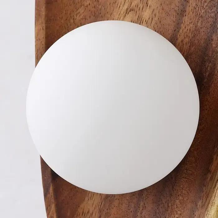Applique Murale LED en Bois Naturel
