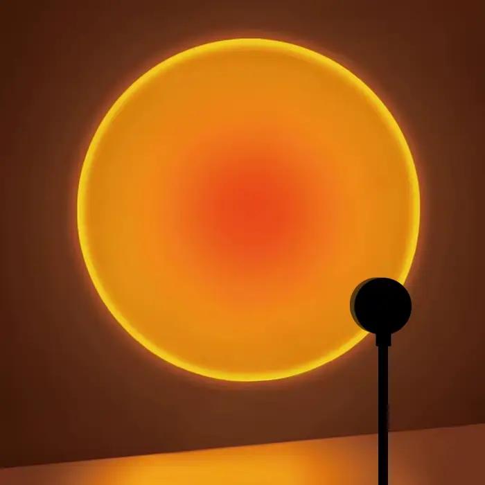 Lampe de projection coucher de soleil USB