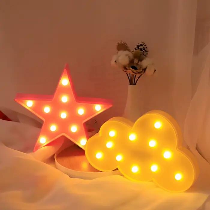 Lampe LED en forme de nuage