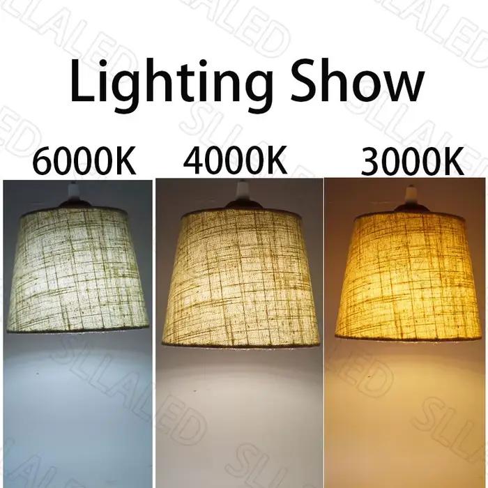Abat-jour en tissu nordique moderne