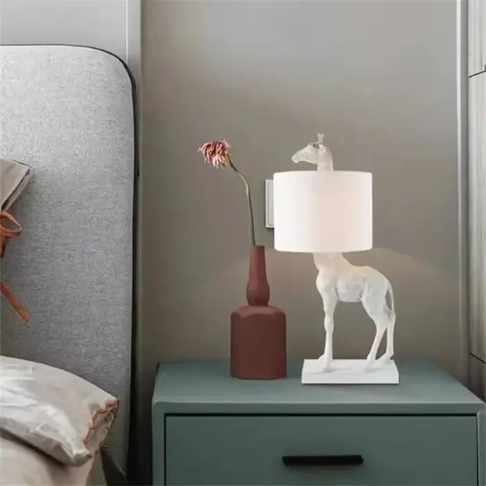 Lampadaire nordique créatif en tissu