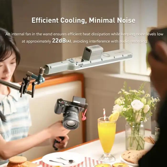 Lampe LED portable Nanlite Wand pleine couleur 2700K-7500K