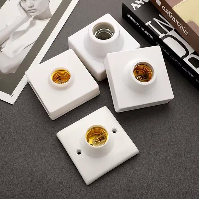 Support de lampe E27 innovant et pratique