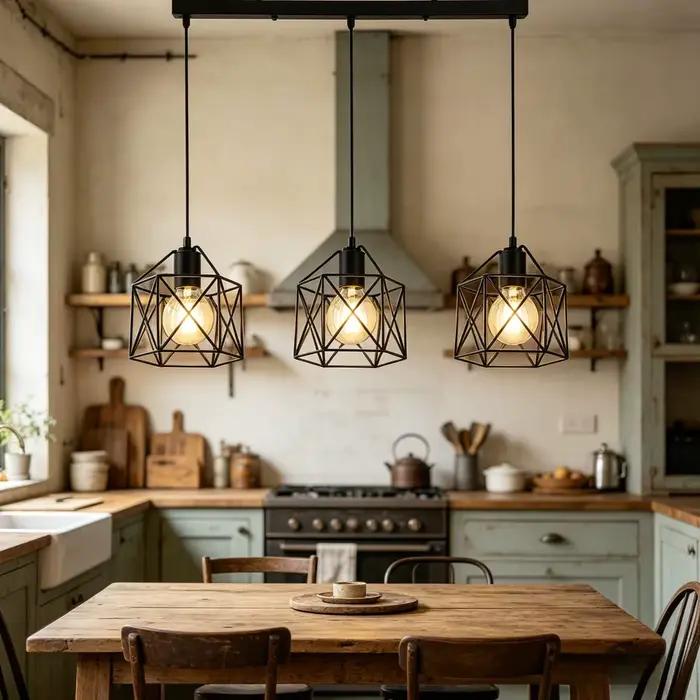Lustre suspendu vintage JOYINLED