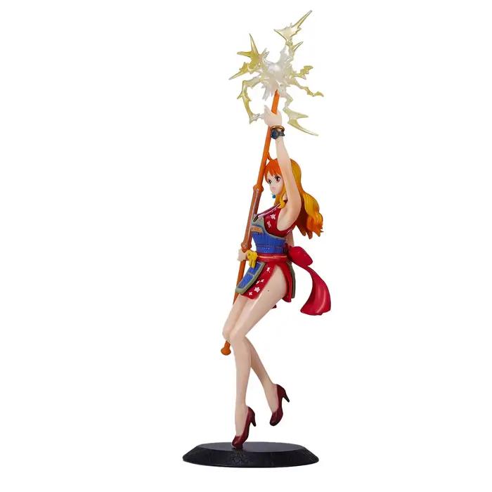 Figurine Nami, One Piece, Figurine d'anime, Marchandises d'anime, Cadeau d'anime pour l'anniversaire des amis, Statue de personnage d'anime, Décoration de bureau, Figurine de collection, Cadeau de fêt