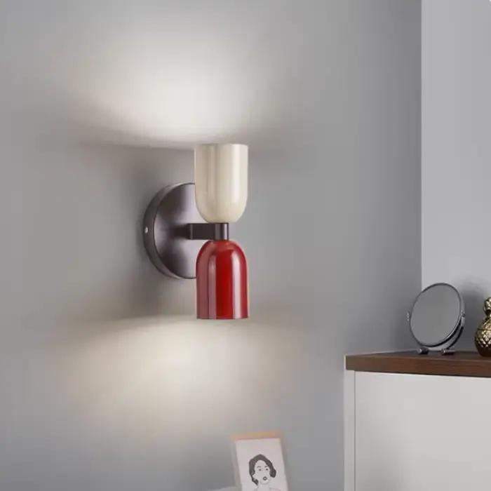 E27 applique nordique LED Macaron minimaliste